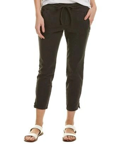 James Perse Split Ankle Pant In Grey