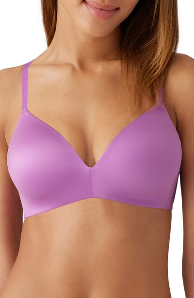 B.tempt'd By Wacoal Future Foundation Wireless T-shirt Bra In Mulberry