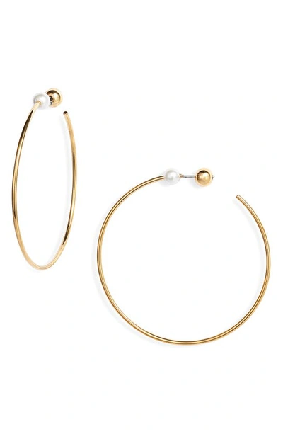 Jenny Bird Sylvie Hoop Earrings In Gold