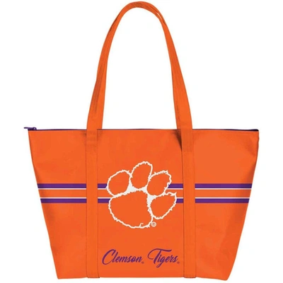 Indigo Falls Clemson Tigers Classic Weekender Tote Bag In Orange
