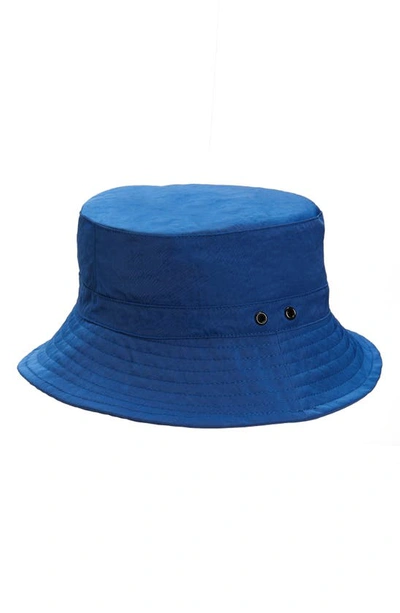 Our Legacy Bucket Hat In Cobalt Dense Liquid Nylon