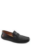 Marc Joseph New York Plymouth Leather Loafer In Black Napa