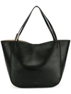 Jimmy Choo Stevie Tote Black Nappa Leather Tote Bag