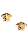 Versace Palazzo Medusa Stud Earrings In Gold