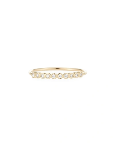 Zoë Chicco 14k Tiny Diamond Ring In Gold