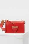 Loewe Barcelona Leather Shoulder Bag In Primary Red