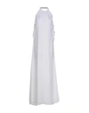 Alessandro Dell'acqua Long Dress In White