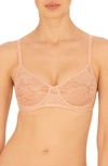 Natori Levitate Underwire Unlined Bra In Cameo Rose