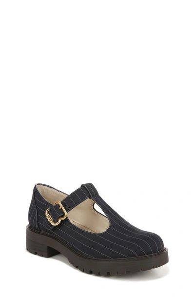 Sam Edelman Taelor Kids Mary Jane Loafer In Navy