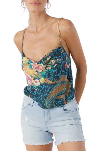 O'neill Judy Floral Camisole In Slate