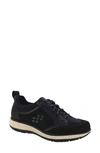 Sas Boulder Sneaker In Black Ash
