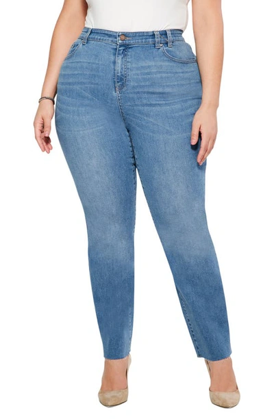 Nic + Zoe Ankle Straight Leg Jeans In Horizon