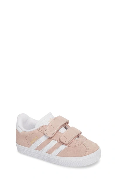 Adidas Originals Kids' Gazelle Sneaker In Icey Pink / White / White