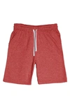 Fleece Factory Core Fleece Shorts In Heather Red