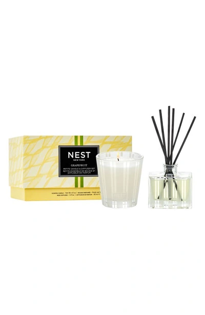 Nest New York Grapefruit Scented Petite Candle & Diffuser Gift Set