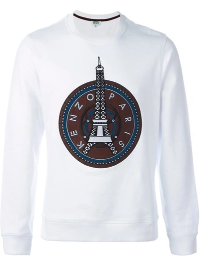 Kenzo eiffel Tower Sweatshirt ModeSens