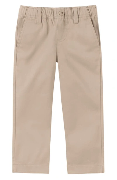 Nautica Kids' Twill Pull-on Pants In Khaki