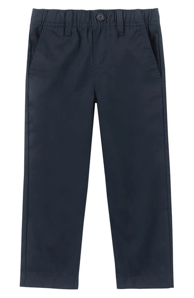 Nautica Kids' Twill Pull-on Pants In Navy