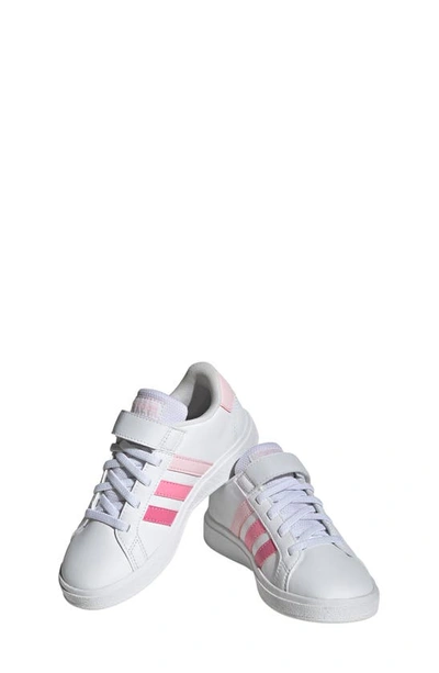 adidas gazelle silver green womens adidas Kids' Grand Court 2.0 Sneakers main image 0