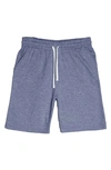 Fleece Factory Core Fleece Shorts In Heather Navy