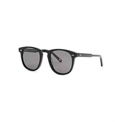 Chimi 001 Oval-frame Sunglasses In Black