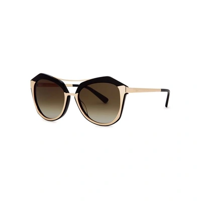 Mcm Black Oversized Sunglasses