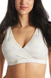 Everly Grey Paisley 3-pack Maternity/nursing Sleep Bras In Bali