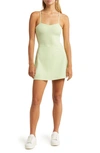 Alo Yoga Courtside Tennis Dress In Iced Green Tea | ModeSens