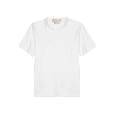 Marni Magdalena Printed Cotton T-shirt In White