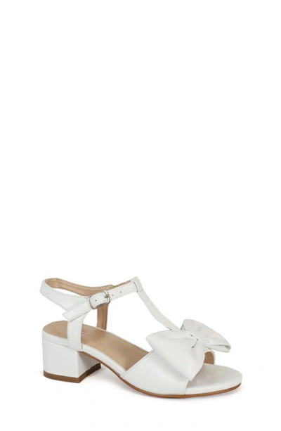 Yoki Kids' Chic Heeled Sandal In White