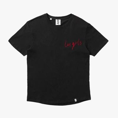 Les Girls Les Boys Graphic T-shirt - #5 (les Girls Small) In Black