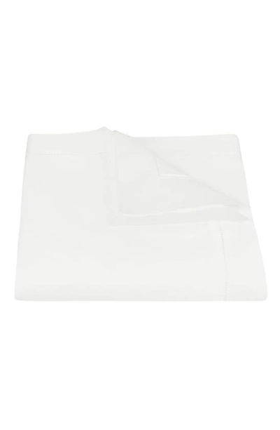 Matouk Talitha 615 Thread Count Cotton Sateen Duvet Cover In White