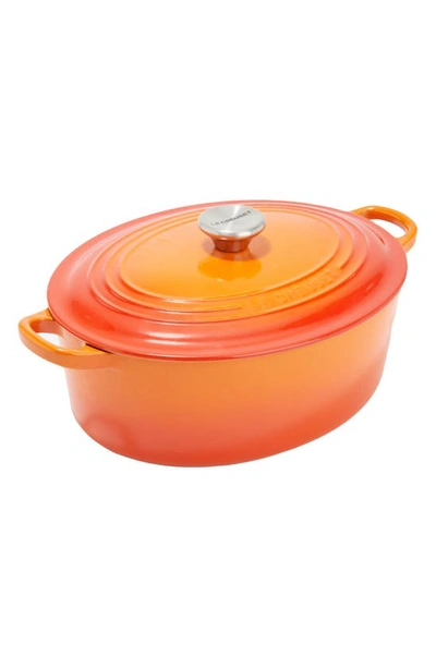 Le Creuset 4.5-quart Oval Dutch Oven In Flame