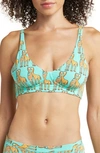 Meundies Feelfree Longline Bralette In Necking