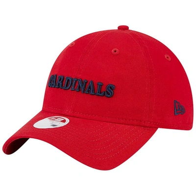 New Era Red St. Louis Cardinals Shoutout 9twenty Adjustable Hat
