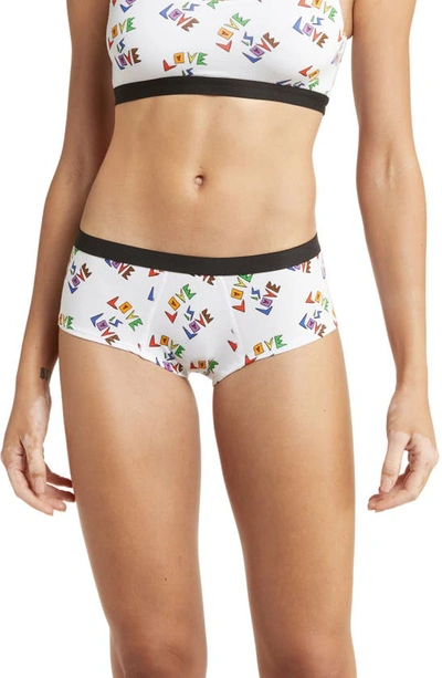 Meundies Print Briefs In Love Is Love 2.0