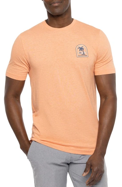 Travismathew Spanish Villa Graphic T-shirt In Heather Melon