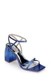 Badgley Mischka Ivanka Ankle Strap Sandal In Royal