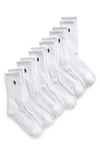 Polo Ralph Lauren Assorted 6-pack Crew Socks In White