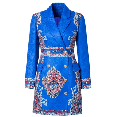 blue comino couture dress Amelia Couture TM1003 Dusty Blue / 2 main image 1