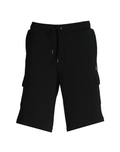 Polo Ralph Lauren Man Shorts & Bermuda Shorts Navy Blue Size M Cotton, Polyester
