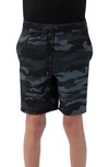 O'neill Kids' Reserve Hyperfreak Hybrid Shorts In Black Camo