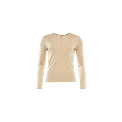 House Of Dagmar Jamie Jersey Top In Wheat