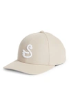 Swannies Swan Delta Waterproof Baseball Cap In Tan