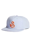 Swannies Dubs Swan Golf Hat In Periwinkle