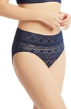 Hanky Panky Gem Lace French Briefs In Hummingbird Blue