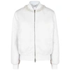 Givenchy White Embellished Bomber Jacket