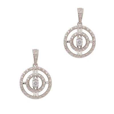 V Jewellery Paloma Sterling Silver Drop Earrings