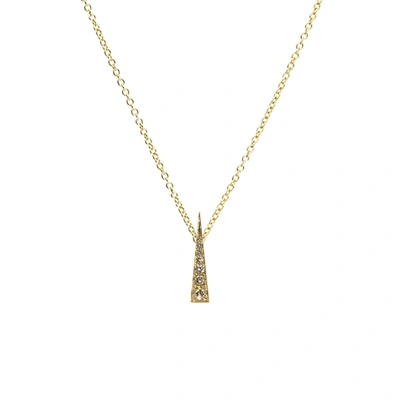Daou Jewellery Spark Convertible Pendant - Champagne Diamond