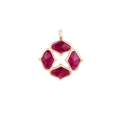 Gyan Jewels Ruby Pendant (without Chain)